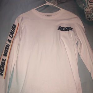 long sleeve white shirt